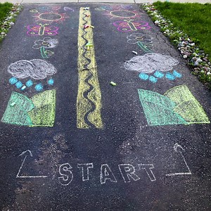 32K views · 53 reactions | Time to test your colouring speed with a fun NEW game we call Colour Rush ⏳ The rules are easy! First, pick a theme and draw outlines of each shape on the ground, both sides need to be the same  Keep two colours by each drawing and beginning at the start line choose one of the colours that corresponds with the drawing to colour it in Fill the space and move onto the next. Whoever colours in everything the fastest wins! | Crayola | Facebook