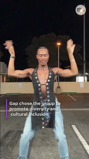 See TikTok's dance moves to viral new Gap ad #Shorts
