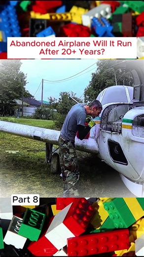 Abandoned Airplane Restoration: Will It Run Again?