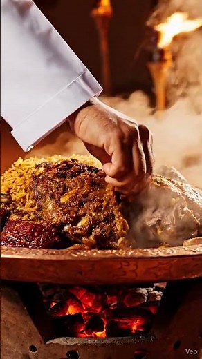 🔥 Omani Camel Roast Feast 🇴🇲 | Traditional Bedouin Desert Cooking with Gulf Spices