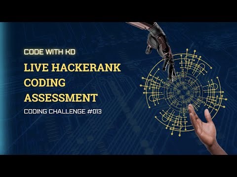 LIVE Coding Assessment On HackerRank | Watch Me Work | Golang