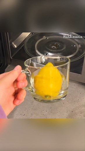 10K views · 23 reactions | How to clean a microwave using lemon?  | Handimania | Facebook
