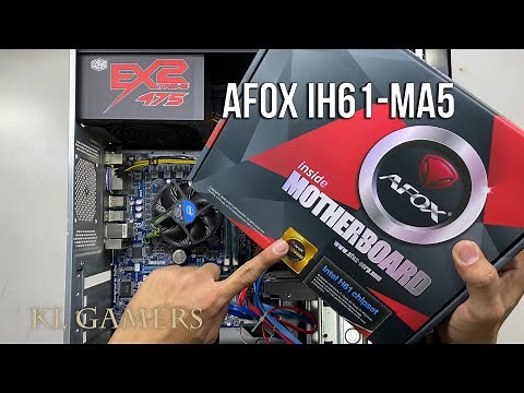 GIGABYTE GA-H61M-USB3-B3 Replace with AFOX IH61-MA5 Motherboard