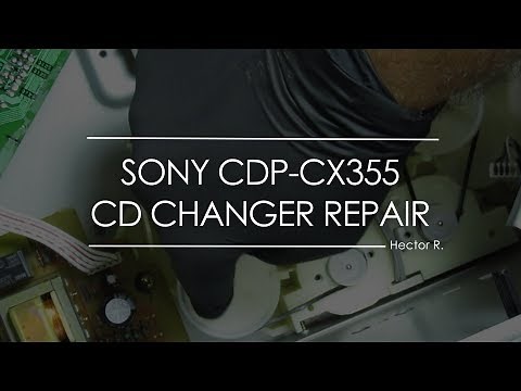 Repair | Sony CDP-CX355 300 CD Changer