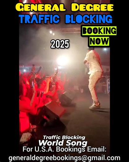 2.5K views · 15 reactions | #GeneralDegree #reggae #dancehall #trafficblocking 2025 | GENERAL DEGREE | Facebook