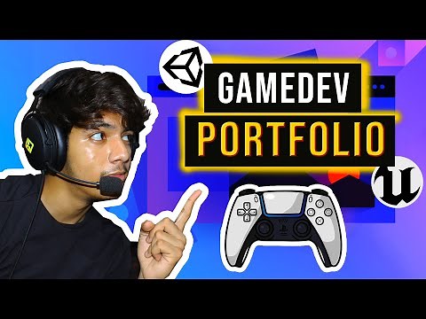 How to make a GameDev Portfolio like a Professional! | Game development |
