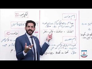 Class 10 - Urdu - isam - Lecture - 22 Grammar - Allied School