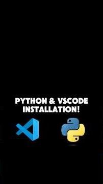 Python & VSCode Installation (2026) #shorts #python #vscode #fyp