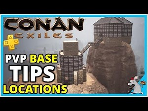 CONAN EXILES Tips | Base Locations - Where To Build A Base PS4/Xbox PVP Guide