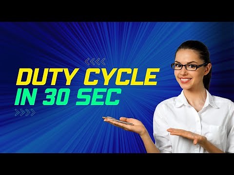 Duty Cycle Explained: Everything You Need to Know