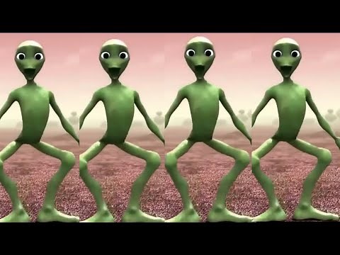 ALIEN DANCE DAME TU COSITA VS FUNNY ALIEN DANCE