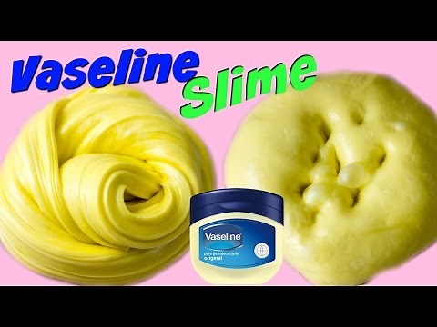 Vaseline Slime DIY (Make it Monday) Making Vaseline Slime Petroleum Jelly Slime DIY