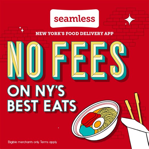 3.1K views | Get your next meal in a New York minute! Order now to save with $0 fees on eligible orders on Seamless. Eligible merchants only. Terms apply. | Seamless | Facebook