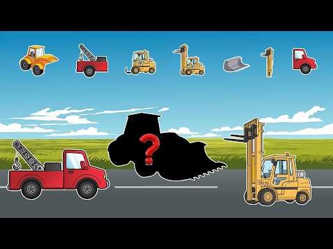 Amazing Construction Vehicles Build🚚🚜Tow Truck, Forklift & Wheel Loader in Action🏗️| Funny Challenge