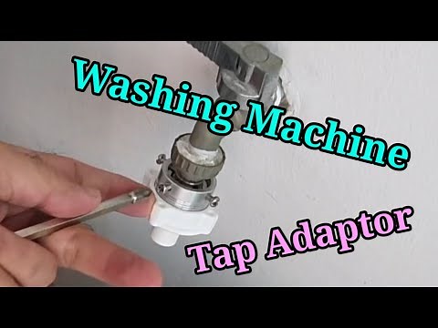 How to Install a Washing Machine Tap Adaptor