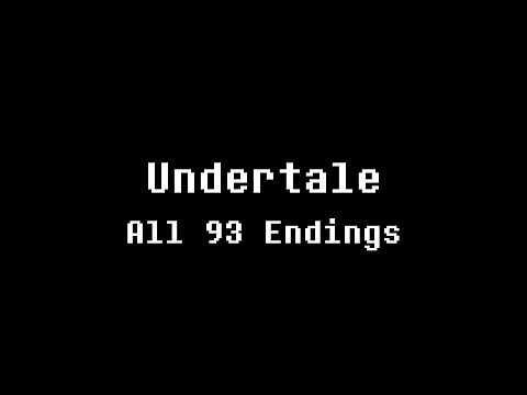 All 93 Undertale Endings