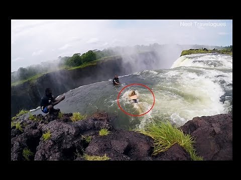 Most Dangerous Place on Earth | Jumping Into Devil's Pool At Victoria Falls | Neel Travelogues