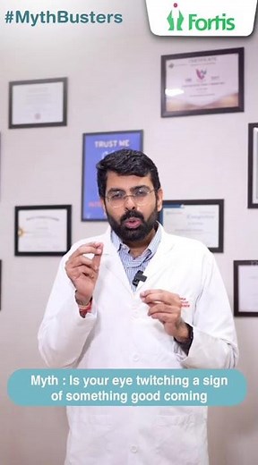 Eye Twitching Explained: Causes, Myths & When to See a Doctor | Dr. Vineet Banga | Fortis