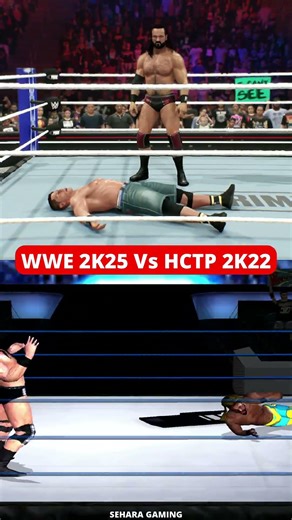 WWE 2K25 vs 2K22 HCTP — Claymore Kick Finisher Comparison 😳⚡ Drew McIntyre