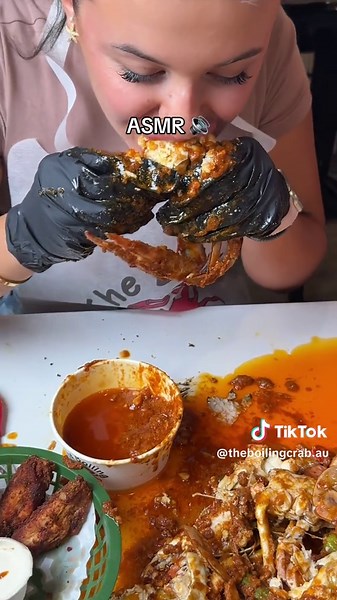 ASMR seafood boil perfection. 🦀🎧 #seafoodlover #melbournefoodie #fyp #foryoupage #melbourneseafoodboil #seafoodboilaustralia #asmr