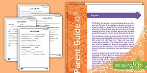 11  English Practice Paper: Spelling Assessment Pack