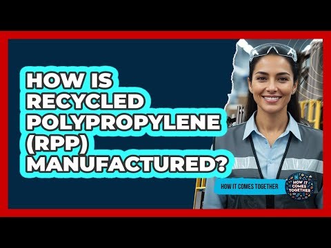 How Is Recycled Polypropylene (rPP) Manufactured?