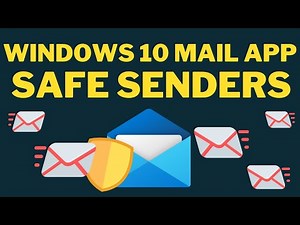 How to Add Safe Senders in Windows 10 Mail