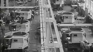 Now view this! U.S. companies in World War II were fully behind the war effort, innovating and producing at a record level. Typewriter factories switched to producing machine guns, and auto factories produced tanks and other vehicles. Chrysler was no exception. The U.S. began to arm themselves for the coming war and swelled their ranks with both manpower and vehicles. However, there was a long road ahead, as in 1939 the U.S. had produced a mere 15 medium tanks. By June of 1940, the U.S. Army onl
