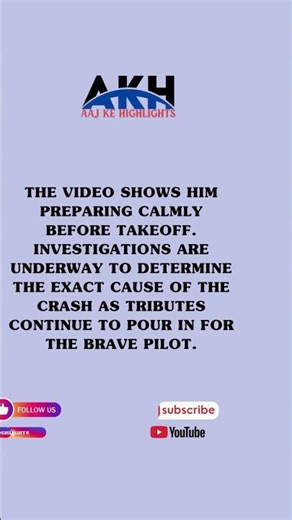 IAF Pilot Namansh Syal’s Final Moments Before Tejas Crash Surface Online | Video is attached