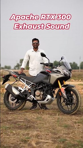 2026 TVS Apache RTX 300 Exhaust Sound | TechTravelTelugu