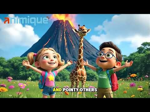 A Volcano Story 🌋 | Kids Learning Cartoon