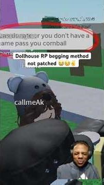 begging for tips on dollhouse roleplay 🥹