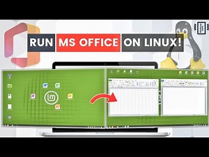 How To INSTALL and RUN MS Office on LINUX OS!