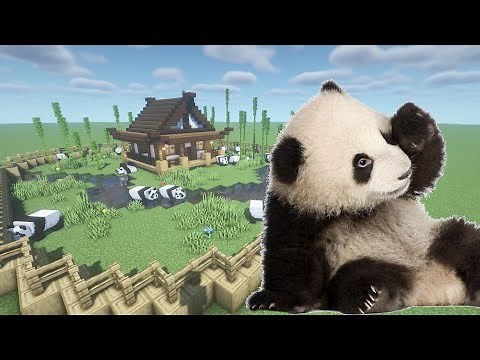 How To Make a Panda Farm in Minecraft PE