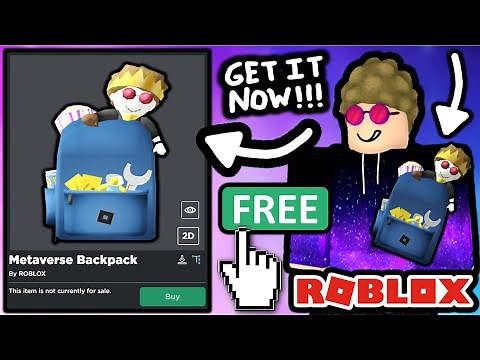 FREE ACCESSORY! How TO GET Metaverse Explorer’s Backpack! (ROBLOX)