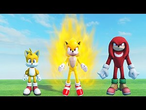 SONIC MOVIE ADVENTURE *Super Movie Sonic* Roblox