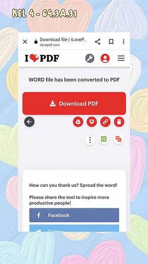 Mengonversi Word ke PDF Secara Online dengan ILOVEPDF