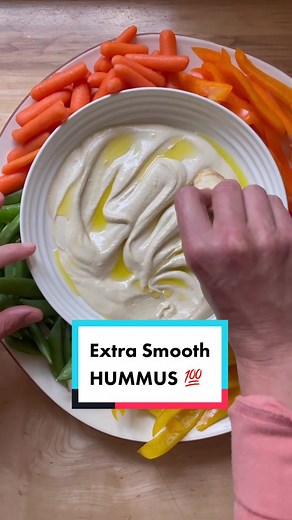 Extra Smooth Homemade Hummus Recipe