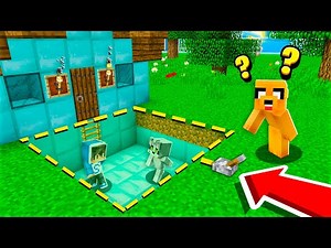 NOS ESCONDEMOS EN LA CIUDAD SECRETA DE DIAMANTITO 💎😂 ESCONDITE EN MINECRAFT CON MIKECRACK