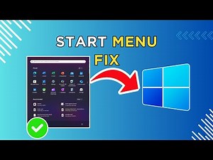 How To Fix Windows 11 Start Menu Not Working – Full Guide