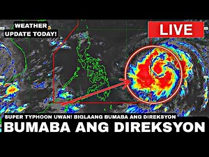 May BIGLAANG PAGBABAGO sa DIREKSYON at KILOS Ng SUPER TYPHOON UWAN!