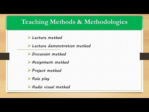 Teaching Methodologies