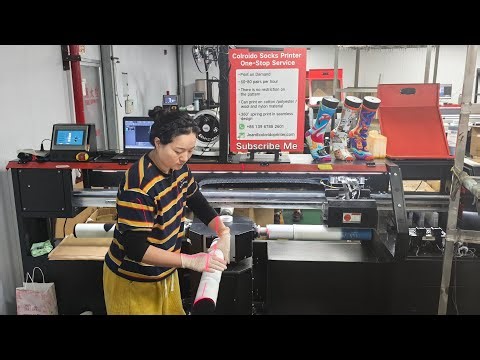 How To Use A Sock Printer To Make DIY Socks?