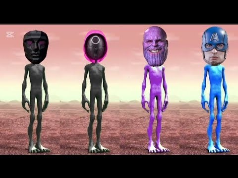 Cute Alien Dance | Viral Animation Loop 2025