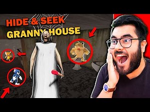 😂 TOM, JERRY & SPIKE Multiplayer Ft. GRANNY 😂 | HIDE & SEEK in Granny's HOUSE | Funny | Hitesh KS