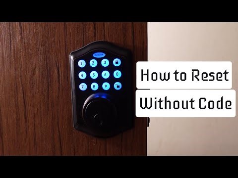 How to Reset or Change Code on Honeywell / Tru-Bolt Lock Without Code