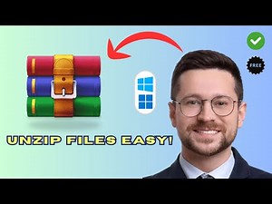 How to Unzip Files with WinRAR (Step by Step 2025)