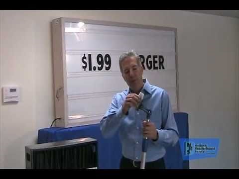 How to Change Sign Letters on your Outdoor Sign