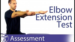 ELBOW EXTENSION TEST FOR OLECRANON FRACTURES In their multi-center validation study Appelboam et al. in the year 2008 evaluated the elbow extension test and found a sensitivity of 96,8%% and a low specificity of 48,5 % for in the detection of elbow fractures in children from the age of 3 and adults combined. For this reason, this test has a high clinical value to rule out elbow fractures in practice. | Physiotutors