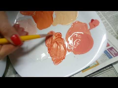 COMO FAZER AS CORES LARANJA, SALMÃO, PÊSSEGO, CORAL, TERRRACOTA E SALMÃO EM CASA USANDO CORANTES